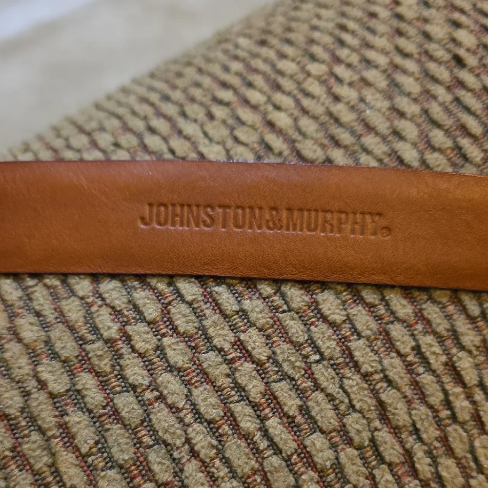 Johnston & Murphy‎ Tan Leather Belt